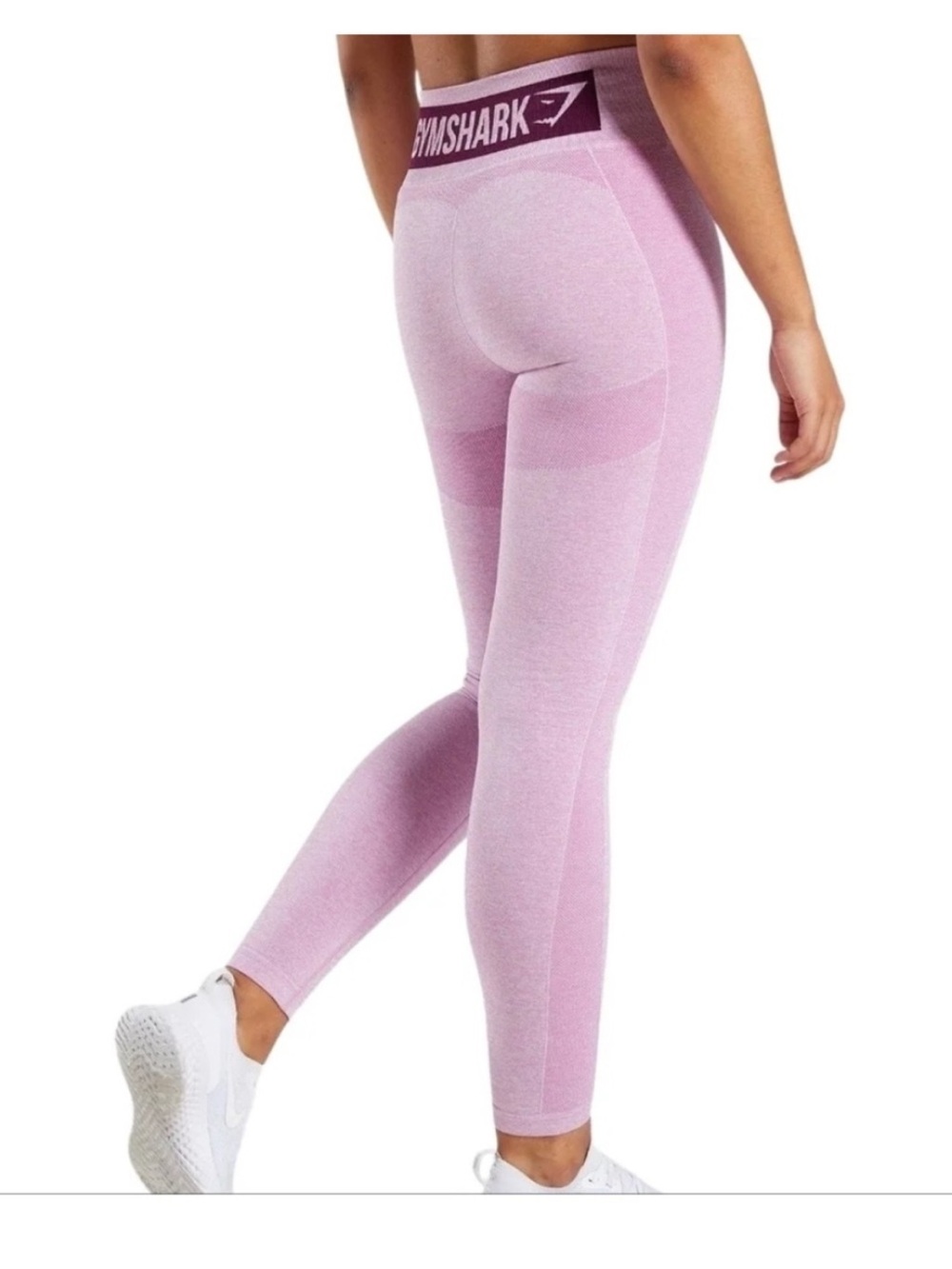 Gymshark High Waisted Flex Leggings Pastel Grape Deep Magenta S NWT